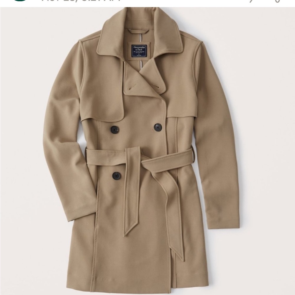 Women’s draft trench coat